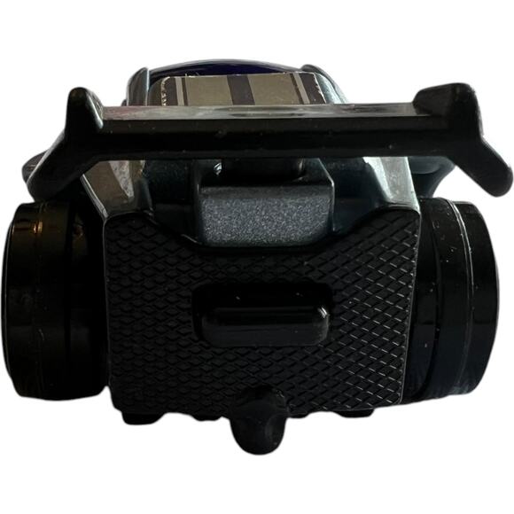 Hot Wheels 2003 Silver Race Car with Spoiler and Number 1 Graphics - Picture 5 of 7